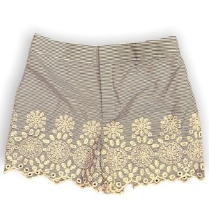 Club Monaco Embroidered Shorts - BNWOT